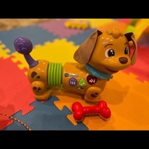 VTech Rattle & Waggle Learning Pup,Multicolor
